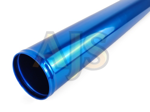 Труба алюминиевая синяя 600мм 70мм фото 5