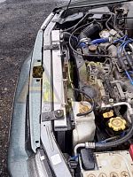 радиатор алюминиевый Subaru Forester SF5 Turbo 26мм AT AJS