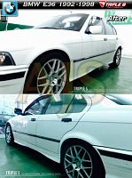 Triple S пружины под занижение BMW E36