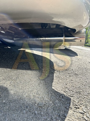 Бочка выхлопная прямоточная AJS (по мотивам Apexi N1 Subaru) фото 5