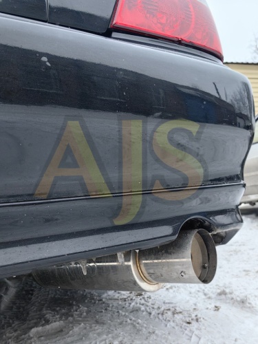 Бочка выхлопная прямоточная AJS (по мотивам Apexi N1 Subaru) фото 9