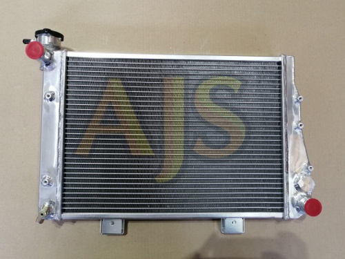 Радиатор алюминиевый ВАЗ 2105-2107 56мм МТ AJS фото 4
