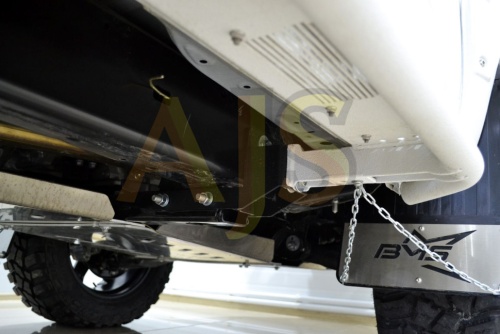 Пороги силовые BMS ALFA для Тойота Хайлюкс Рево 2015-2020 (2шт.) фото 16