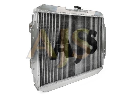 Радиатор алюминиевый MMC Pajero 4D56 40 мм AT AJS фото 2