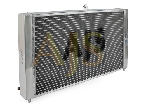 радиатор алюминиевый ВАЗ 2112 60мм 3 слоя МТ AJS фото 2