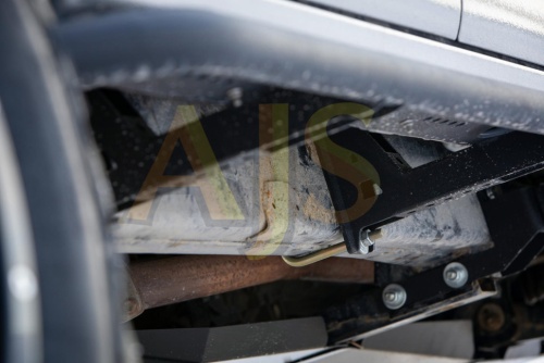 Пороги силовые BMS ALFA для Тойота Хайлюкс Рево 2015-2020 (2шт.) фото 10