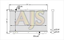 Радиатор алюминиевый Toyota Aristo JZS 160 2JZ-GE 40мм AT AJS