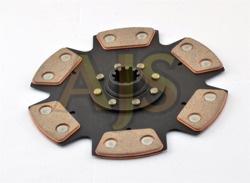 диск сцепления керамический AJS ВАЗ 2101-2107 Getrag BMW, 6 лепестков, бездемпфер, металлокерамика фото 2