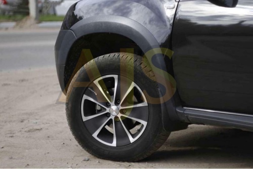 Расширители колесных арок Renault Duster 2010—2014 (4 шт.) фото 2