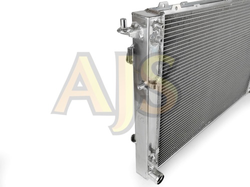 радиатор алюминиевый Kia Sorento, Hyundau Santa Fe 2.4-3.5 09-12 40мм AT AJS фото 2