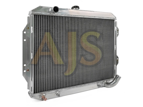 Радиатор алюминиевый MMC Pajero 4D56 40 мм AT AJS фото 12