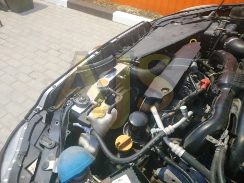 Радиатор алюминиевый Subaru Impreza XV GP6, GP7, GJ7 26мм AT AJS фото 13