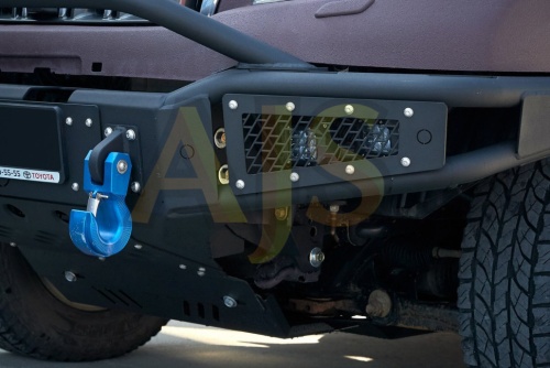 Бампер силовой передний BMS ALFA для Тойота Прадо 150 2009-2017 фото 4