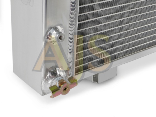 Радиатор алюминиевый ВАЗ 2105-2107 56мм МТ AJS фото 5