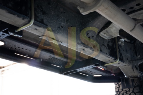 Пороги силовые BMS ALFA для Тойота Хайлюкс Рево 2015-2020 (2шт.) фото 13